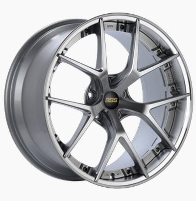 BBS red auto part