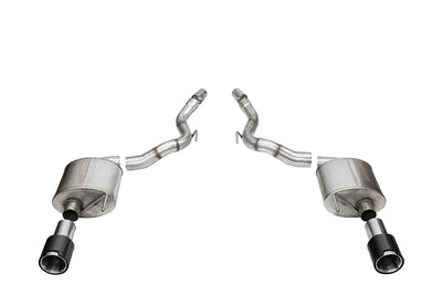 CORSA Performance polished axle-back exhaust