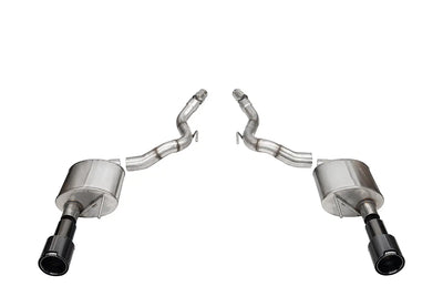 CORSA Performance carbon axle-back exhaust
