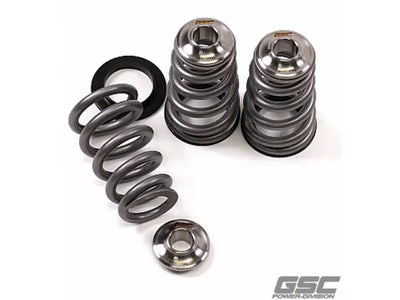 GSC P-D Nissan VQ35 High Pressure Conical Valve Spring Titanium Retainer and Spring Seat Kit