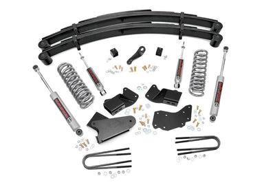 1x 23285 1x 7540 1x 23284 1x 9261 1x 7629 1x 6601 2x 8032 4 Inch Lift Kit Ford Explorer 4WD (1991-1994)