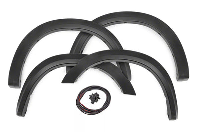 Rough Country red fender flares