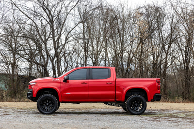 Rough Country silver fender flares