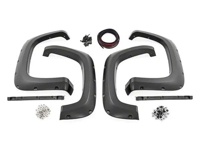 Pocket Fender Flares | GB8 Mosaic Black | Chevy Silverado 2500 HD/3500 HD (20-26)