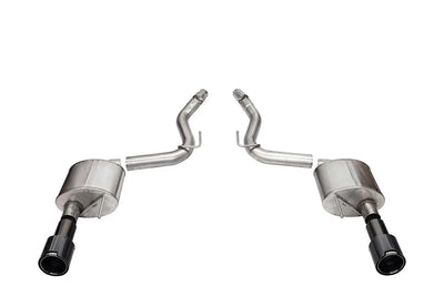 CORSA Performance carbon axle-back exhaust