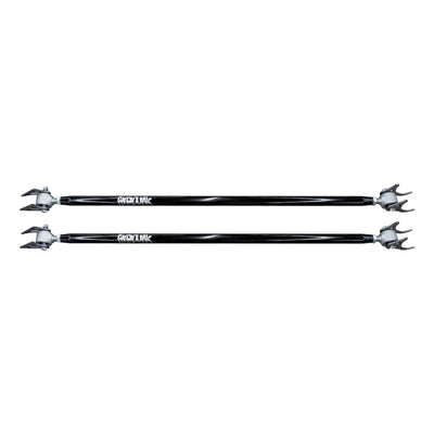 Firepunk Ram 4th gen (10-12) Standard Cab Long Bed Weld-On Traction Bars - Raw