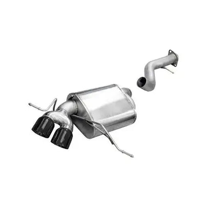 3.0 Inch Axle-Back Sport Dual Exhaust 3.5 Inch Black Tips 08-10 BMW 135i E82 Coupe Stainless Steel