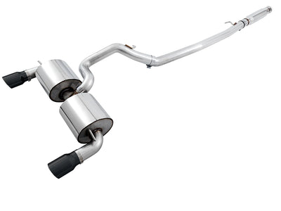 AWE Tuning black cat-back exhaust