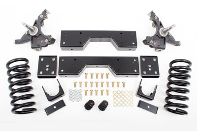 889846DLD (88-98 C-15 4/6 in LD BRAKES 1 in THICK ROTORS SPINDLES.COILS/FLIP/C-NOTCH)
