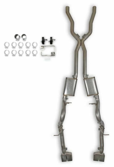 Hooker black exhaust
