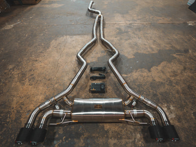 Valvetronic Designs carbon cat-back exhaust
