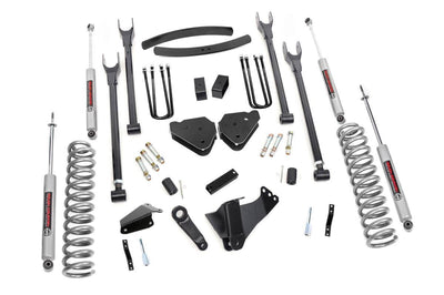 6 Inch Lift Kit | Gas | 4-Link | No OVLDS | Ford F-250/F-350 Super Duty (05-07)