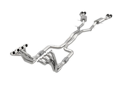 STEPPED HEADERS & GREEN EXHAUST KIT