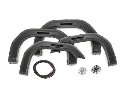 Pocket Fender Flares | G9K Satin Steel | GMC Sierra 2500 HD/Sierra 3500 HD (20-26)