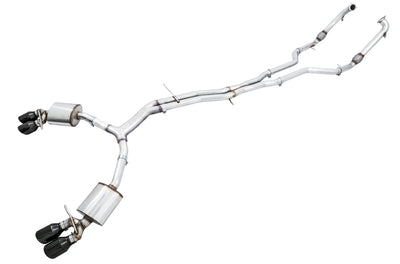 AWE Tuning silver exhaust