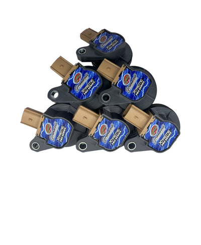 Granatelli 11-16 Ford EcoBoost 3.5TT Hi-Perf Coil-On-Plug Wire Conn Kit w/Coil Packs (65K Volts)