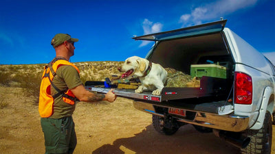 SLIDE OUT CARGO TRAY, 1000 LB CAP.