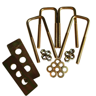 CalTracs HD Truck - Standard Includes Required Ubolts 80-91 Ford F150 2wd with 2.5in springs