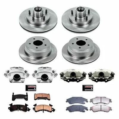 Power Stop 98-03 Chevrolet S10 Front & Rear Autospecialty Brake Kit w/Calipers