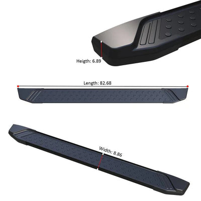 BLACK STORM RUNNING BOARDS