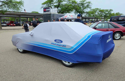 Ford Racing blue auto part
