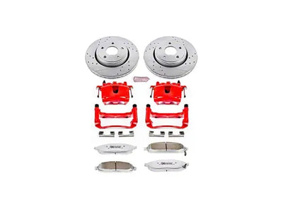 Power Stop 06-10 Jeep Commander Front Z23 Evolution Sport Brake Kit w/Calipers