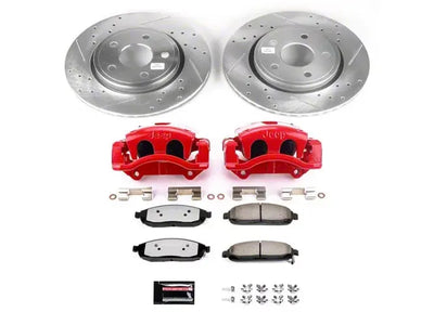 Power Stop 06-10 Jeep Commander Front Z23 Evolution Sport Brake Kit w/Calipers