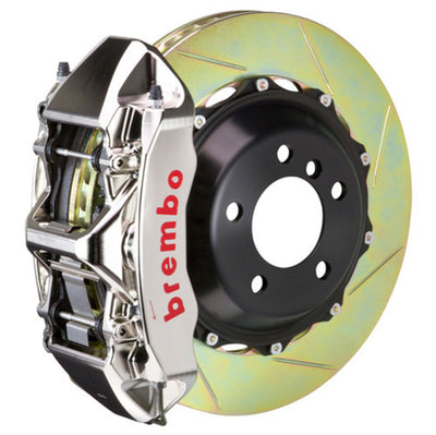 Brembo 92-00 Viper RT-10/GTS Front GTR BBK 6 Piston Billet 380x32 2pc Rotor Slotted TY3L- Nickel