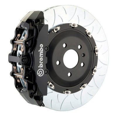 Brembo 15-20 F150 2WD/4WD (Excl Raptor)Fr GT BBK 6Pis Cast 2pc 380x34 2pc Rtr Slot TY3L-Black