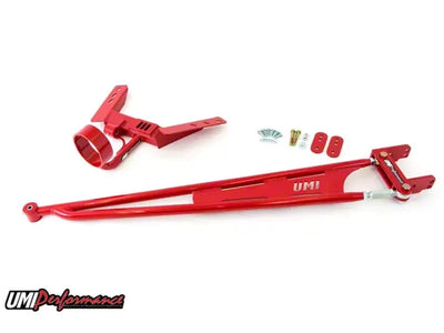 UMI Performance 82-92 GM F-Body Tunnel Mounted Trq. Arm Fits TH400- w/ Loop - Red