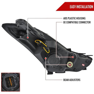 SPEC D TUNING black headlights