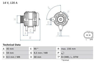 Bosch auto part