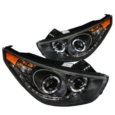 ANZO black headlights