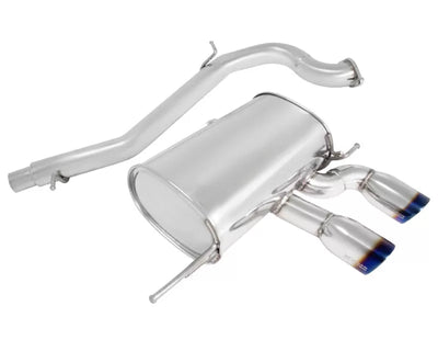 Megan Cat-Back VW Golf R (MK6) Only 12-13 Turbo Type Exhaust Burnt Stainless Rolled Tips