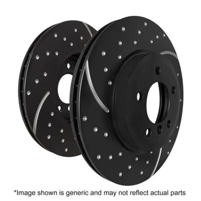 EBC S8 Brake Pad and Rotor Kit
