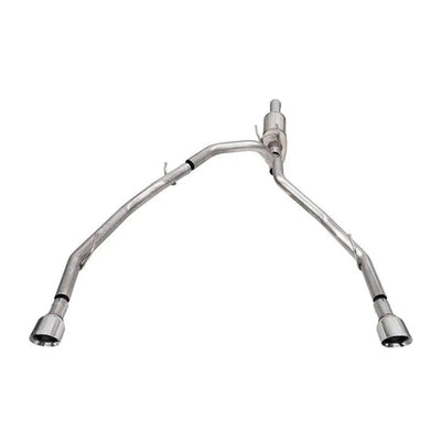 CORSA Performance silver cat-back exhaust