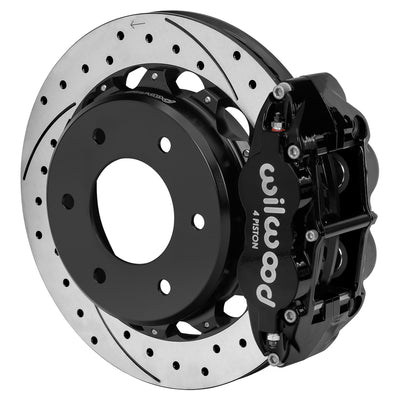 WilWood FNSL4R Rear P-Brk Kit 12.88 Drilled 1971-1991 GM Blazer 4x4 2.46 Offset 140-18160-D