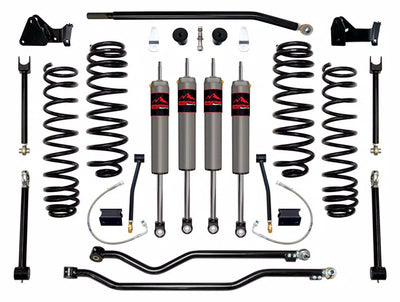 DynaTrac 07-18 JEEP JK 4.5 STAGE 4 SUSPENSION SYSTEM DYNJK45-1X5310-L4