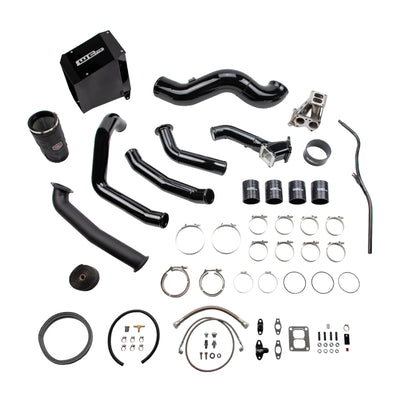 Wehrli S400 Single Turbo Install Kit for 2001-2004 Duramax LB7 Gloss White Gloss White 100489-GW