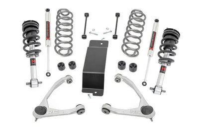 Rough Country 3.5 Inch Lift Kit M1 Struts Forged UCAs Chevy GMC SUV 1500 2WD 4WD (2007-2020) 19340
