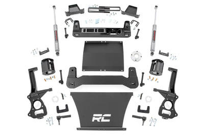 Rough Country 6 Inch Lift Kit Chevy Silverado 1500 2WD (2019-2024) 23830
