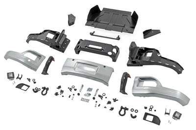 Rough Country Bumper Cover GAN Silver Ice Metallic Chevy Silverado 1500 2WD 4WD (23-26) 13006-GAN