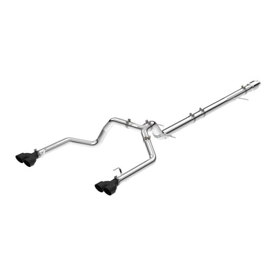PPE Exh Kit DPF-Back Dual Tip - GM 3.0L Duramax - Pol Blk 117063020