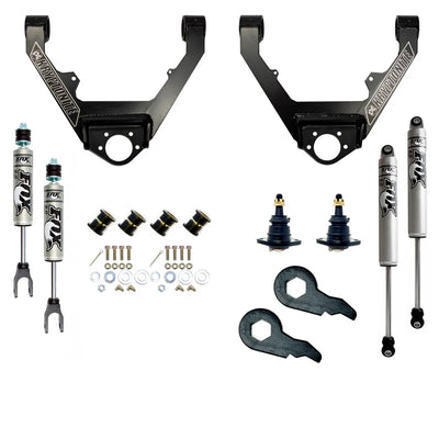Kryptonite STAGE 3 LEVELING KIT WITH FOX SHOCKS 1/2 TON 6 LUG 1999-2006 (KRUCA99) KR99STAGE3FOX