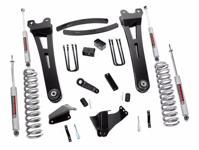 Rough Country 6 Inch Lift Kit Gas Radius Arm Ford F-250 F-350 Super Duty 4WD (05-07) 537.20