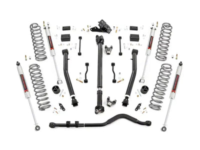3.5 Inch Lift Kit | Adj Lower | FR D/S | M1 | Jeep Wrangler Unlimited Rubicon (18-23)