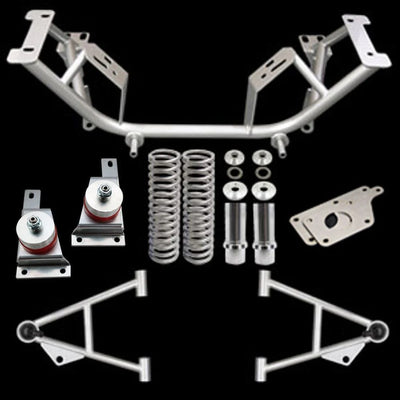 UPR 96-04 Chrome Moly K-Member Kit w/Tow Hooks A Arms LS Adapter LS Adj Ure MM Street 2005-96K-TH-109