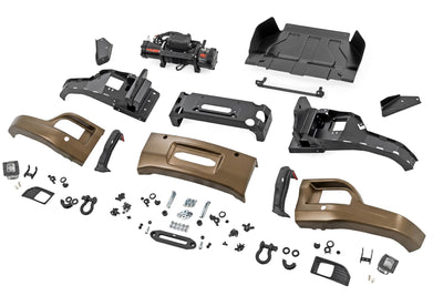 Rough country Front FXS Bumper 12000S GXN Harvest Bronze Chevy Silverado 1500 2WD/4WD (2023-2026) 13007-GXN