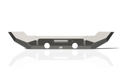 Crawltek 2018-2025 Jeep Wrangler JL Pyro Front Fullwidth Bumper - Black - JL10301
