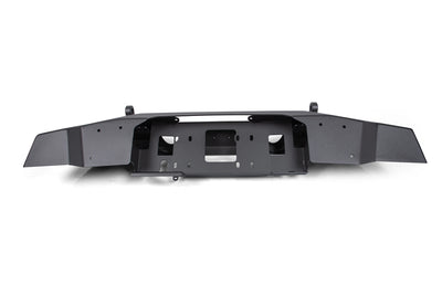 Crawltek 2018-2025 Jeep Wrangler JL Pyro Front Midwidth Bumper - Black - JL10201